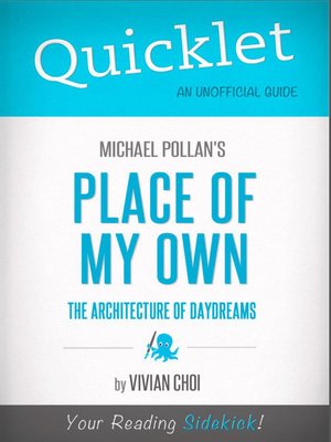 cover image of Quicklet on Michael Pollan's Place of My Own